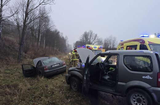 Suzuki wjechał wprost pod Passata