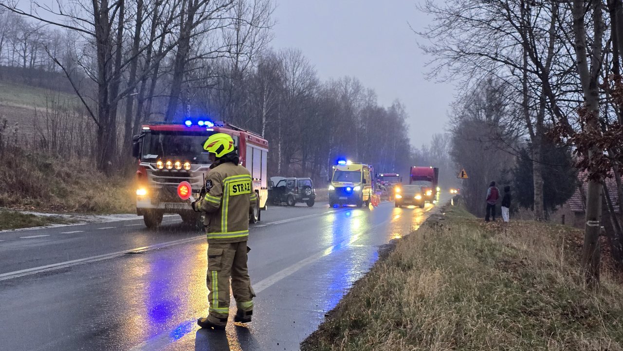 Suzuki wjechał wprost pod Passata