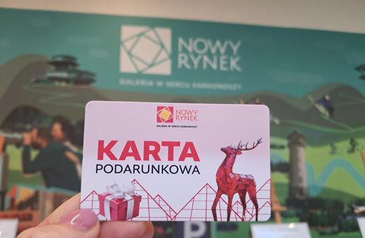 Nowy Rynek rozdaje karty podarunkowe na Black Friday