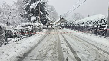 Dramatycznie ślisko na drogach