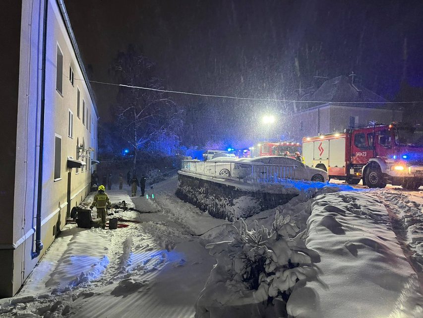 Tragedia w Kowarach. W pożarze zginęła jedna osoba!