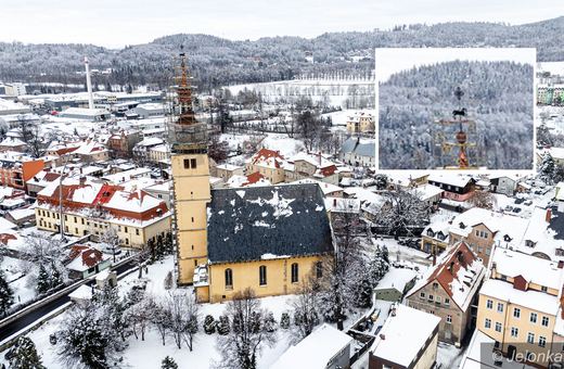 Koń wrócił na wieżę w Kowarach