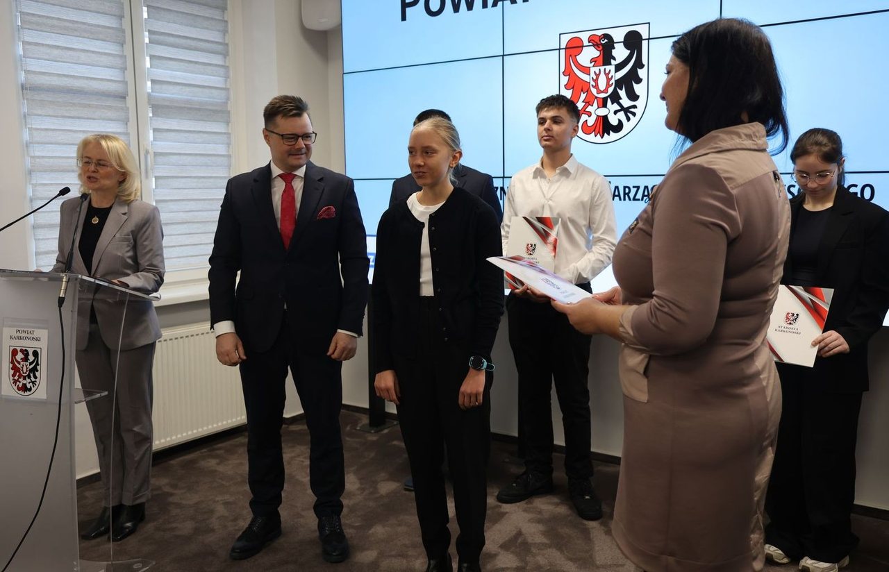 Powiat nagradza najlepszych uczniów