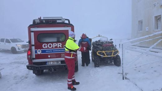 Morsowanie na Śnieżce zakończyło się prawie śmiercią