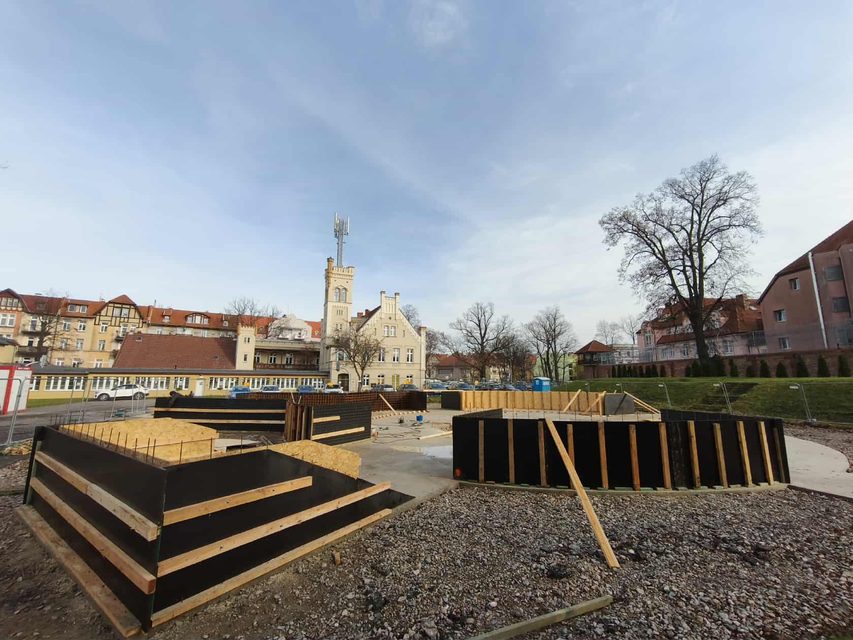 Nowy plac do zabawy i relaksu