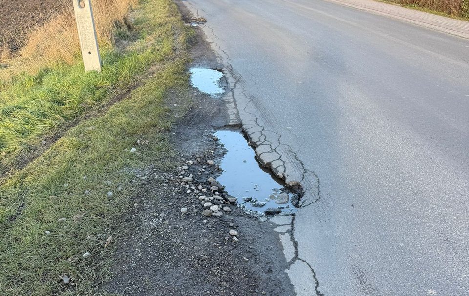 Łomnica domaga się remontu drogi