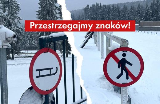 Liczy się bezpieczeństwo. Pamiętajcie o znakach