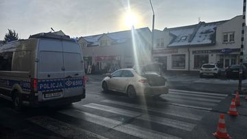 Potrącenie na pasach na Bacewicz
