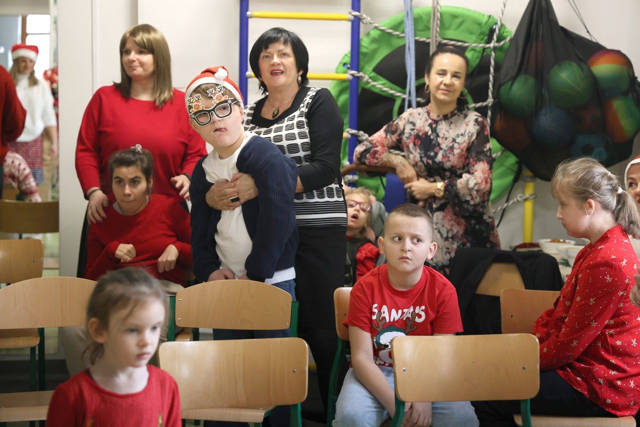 Mikołajkowa akcja kibiców dla niepełnosprawnych dzieci