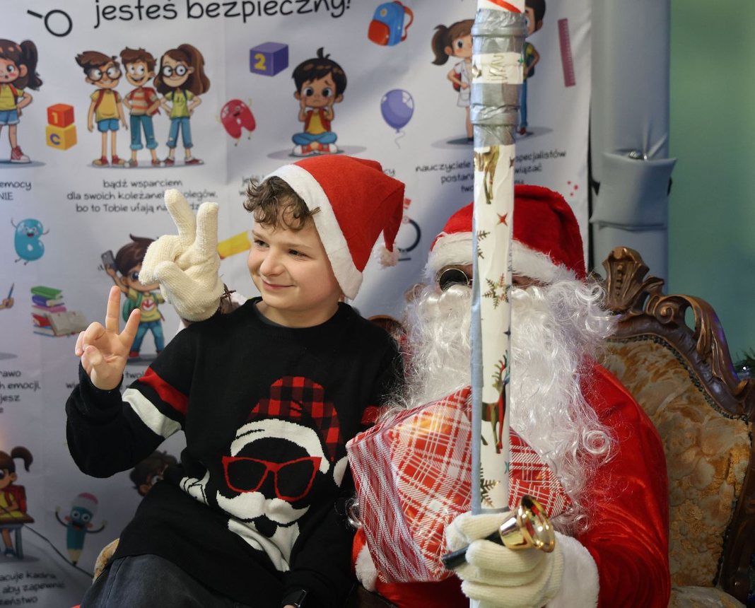 Mikołajkowa akcja kibiców dla niepełnosprawnych dzieci