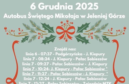 Mikołajkowe autobusy