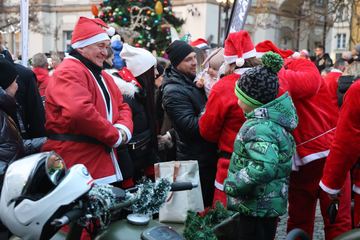 Zaklęcie "Żabek" rozświetliło miejską choinkę