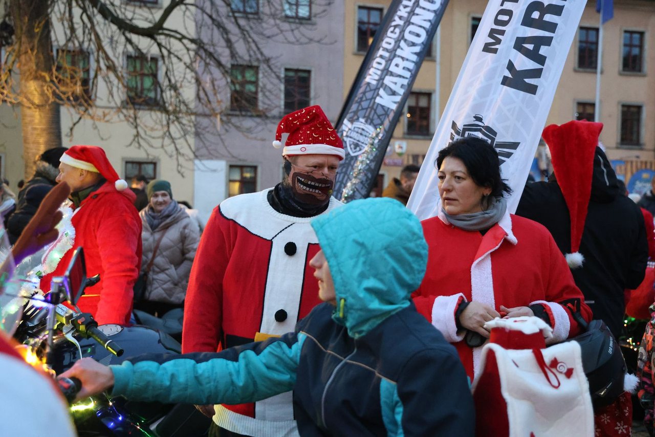 Zaklęcie "Żabek" rozświetliło miejską choinkę