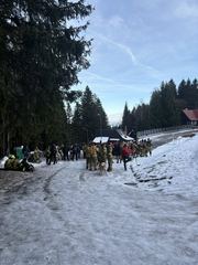 Strażacy weszli na Śnieżkę by pomóc Marysi