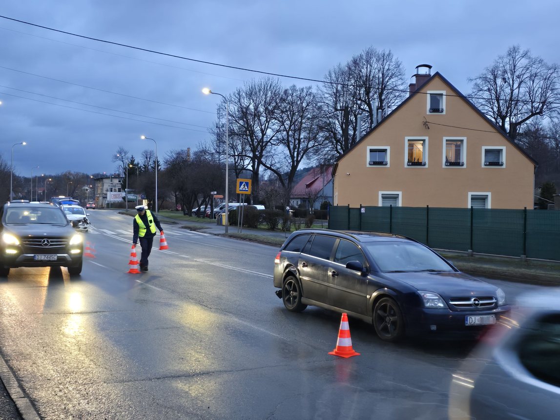Stłuczka na Wolności