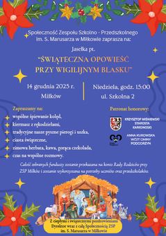 Jasełka w szkole w Miłkowie
