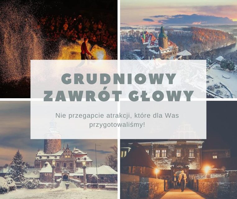 Grudniowy zawrót głowy – program atrakcji na Zamku Czocha!