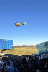 Koszmarny wypadek, autostrada całkowicie zablokowana