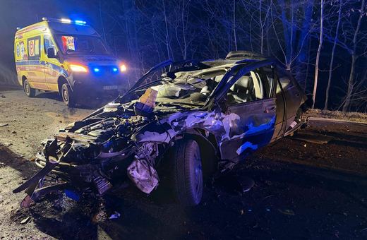 Pijany kierowca miał multum szczęścia
