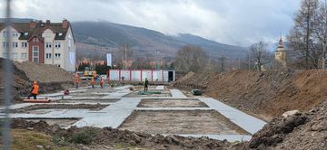 Fundamenty nowego bloku TBS już gotowe