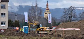Fundamenty nowego bloku TBS już gotowe