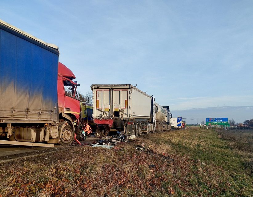 Tragiczny wypadek na autostradzie A4