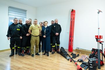 Strażacy z Podgórzyna z nowym wyposażeniem