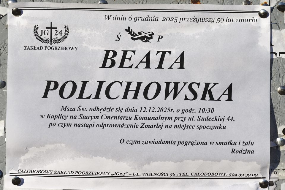 Zmarła Beata Polichowska