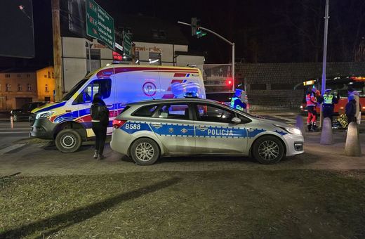 Dziecko potrącone na pasach