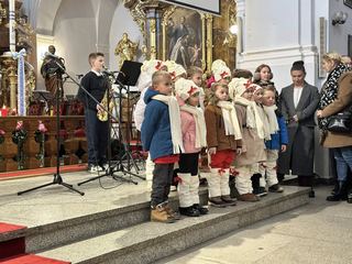 W Cieplicach łamali się opłatkiem