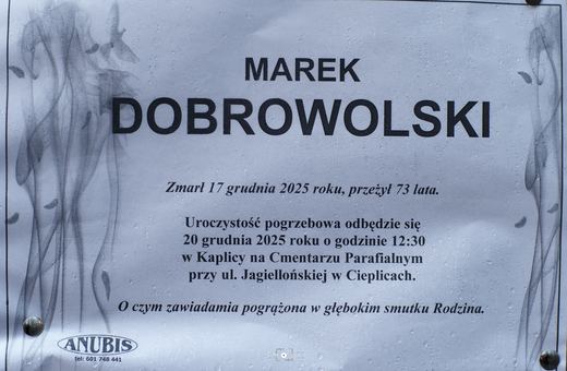 Zmarł Marek Dobrowolski