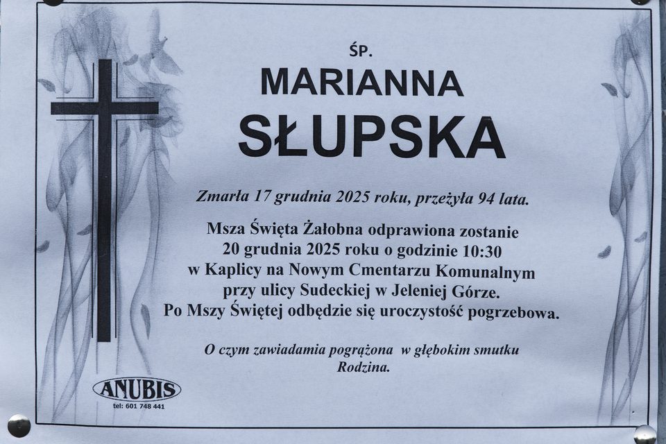 Zmarła Marianna Słupska