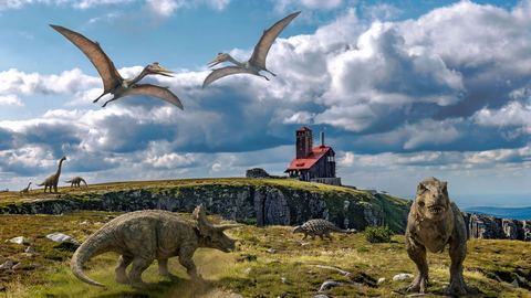 Czy Karkonosze są starsze od dinozaurów?