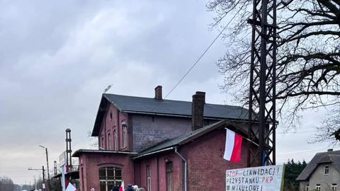 Koniec stacji PKP w Mikułowej