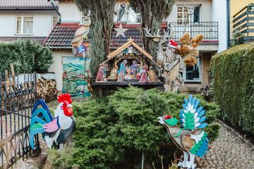 Przepiękna szopka w Cieplicach