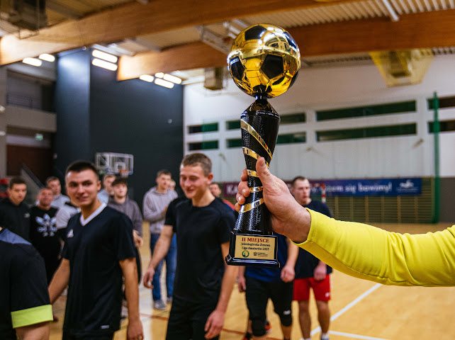 Piłkarze amatorzy na boisku