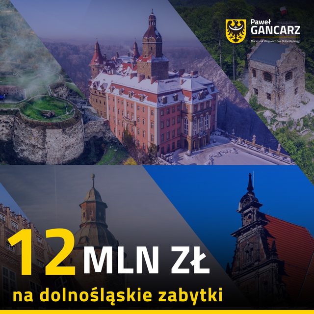 Dolny Śląsk zwiększa dotacje na zabytki