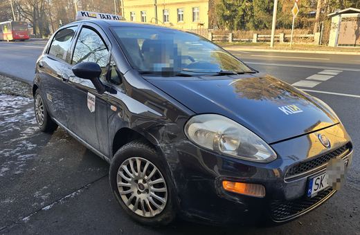 Taksówka uszkodzona