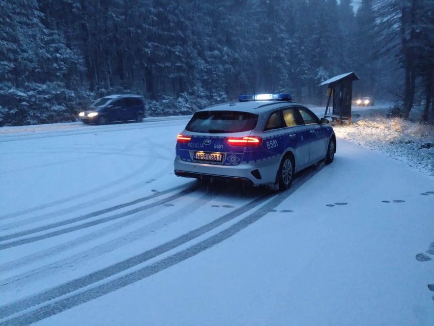Zamknęli drogę do granicy w Jakuszycach