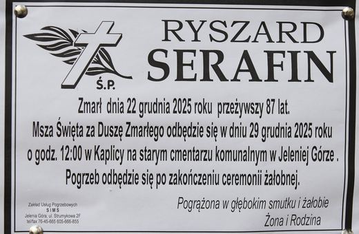 Zmarł Ryszard Serafin