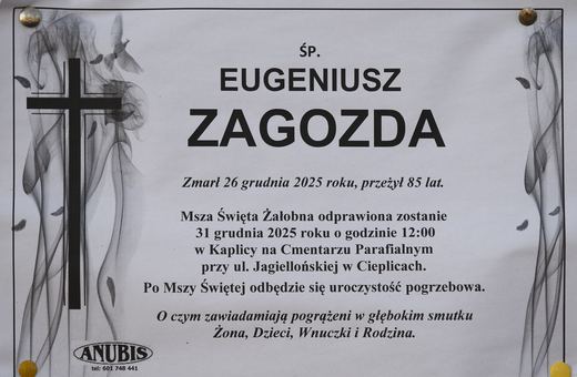 Zmarł Eugeniusz Zagozda