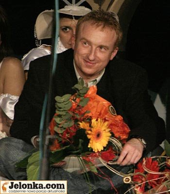 Jacek Grondowy zadowolony z sukcesu.
