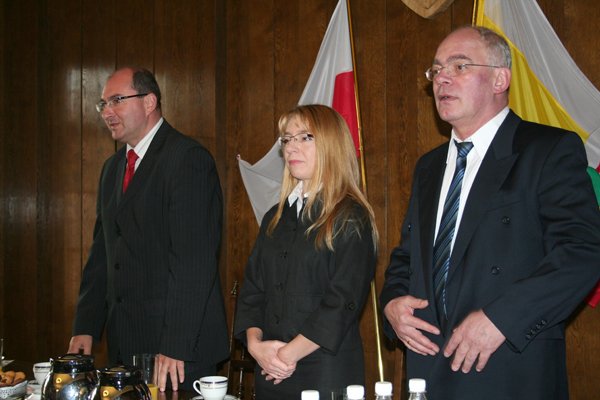 Przyjaciół zza Nysy Łużyckiej przyjął w ratuszu prezydent Marek Obrębalski.