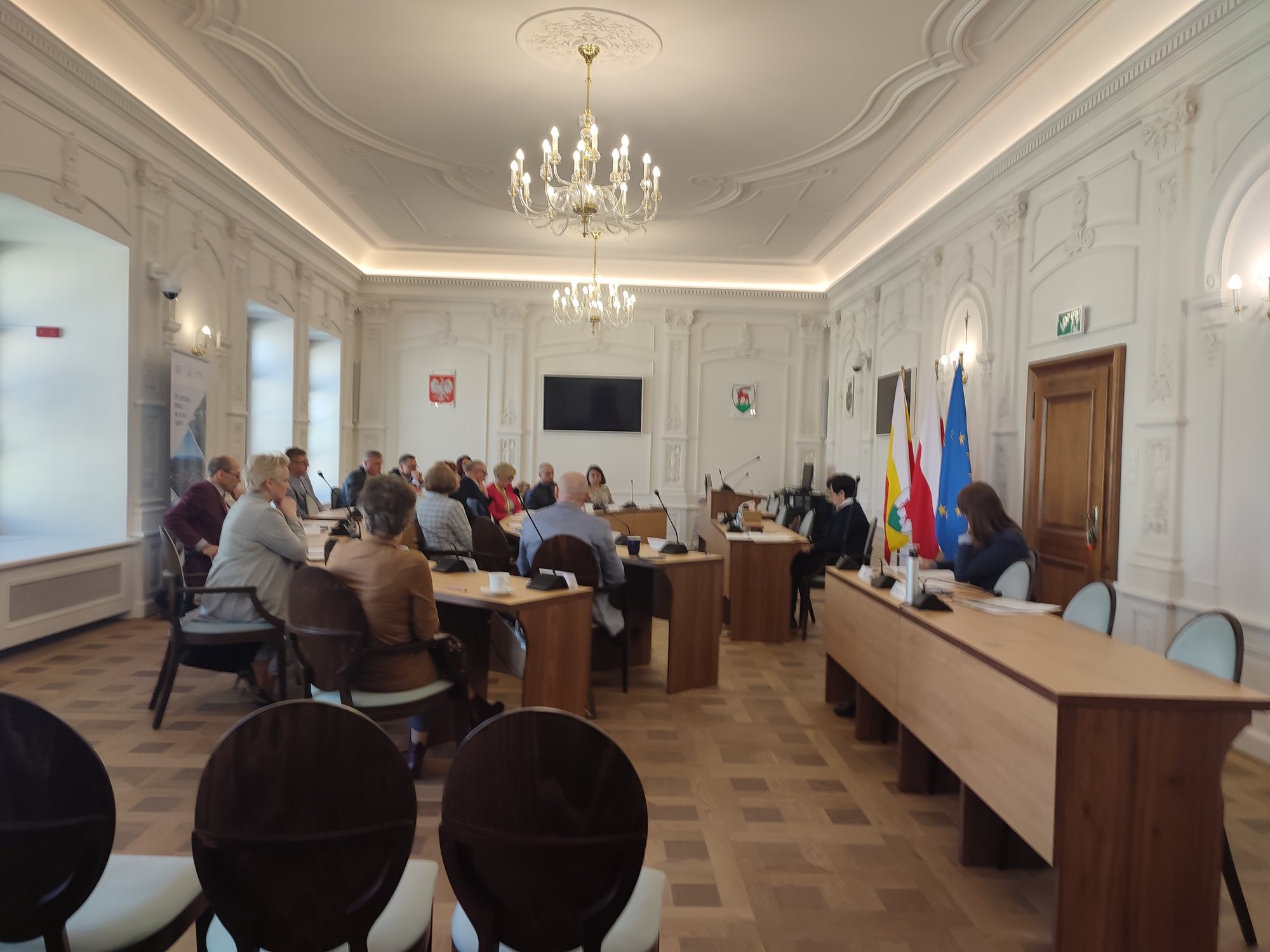 Zdjęcie z posiedzenia Komisji Oświaty
