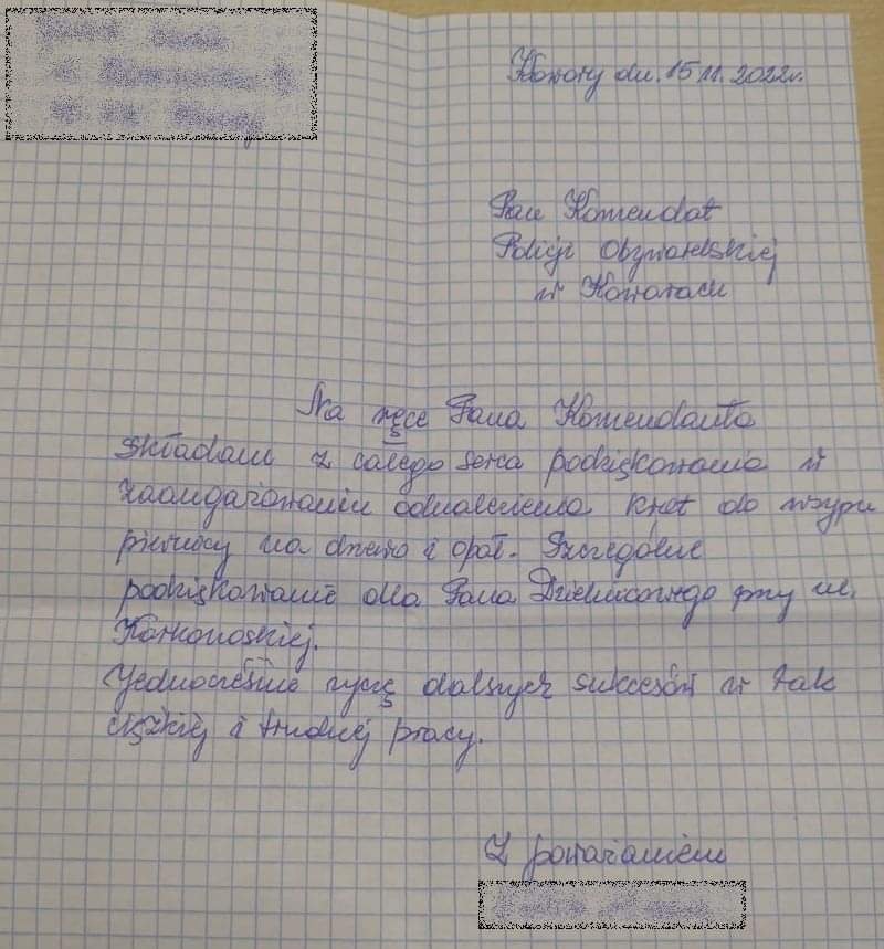 kowarzanka-podziekowaa-dzielnicowej-110609