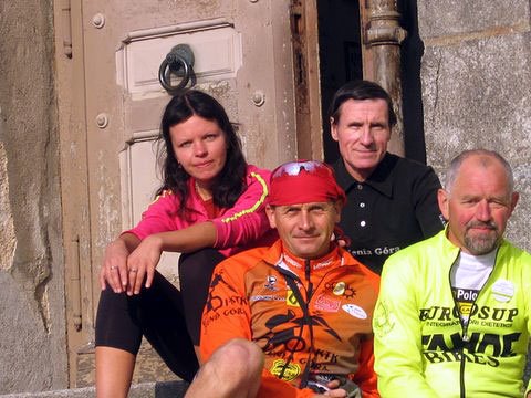 Bolesław Osipik, organizator i pomysłodawca Zbigniew Leszek oraz Dorota Ulewicz i Waldemar Bobowski.