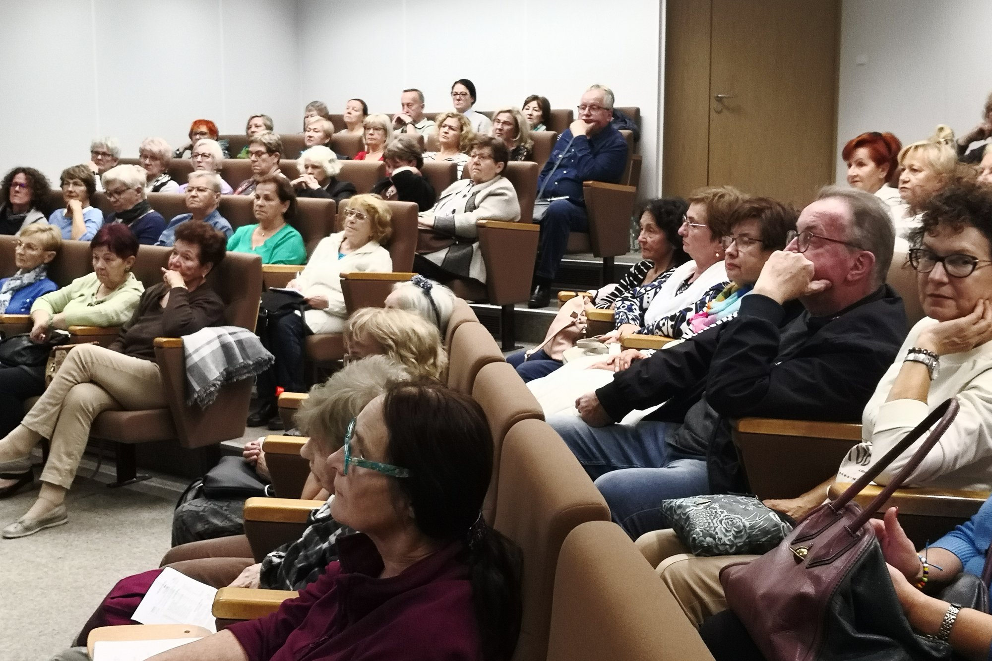 Na seminarium z filozofii.