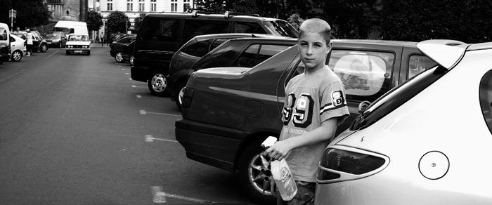 Czekanie na klienta to codzienność dla czyścicieli. Cierpliwość opłaca się.