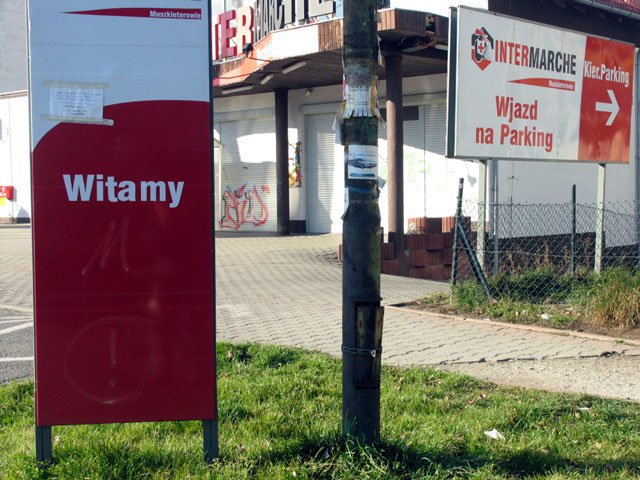 Market Intermarche po raz pierwszy od uruchomienia był 1 listopada zamknięty.