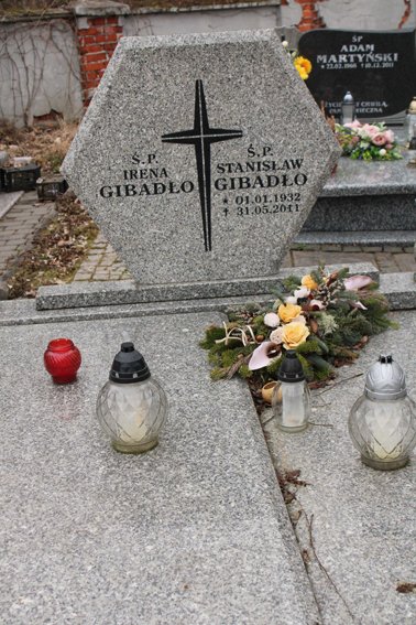 Grób Stanisława Gibadły